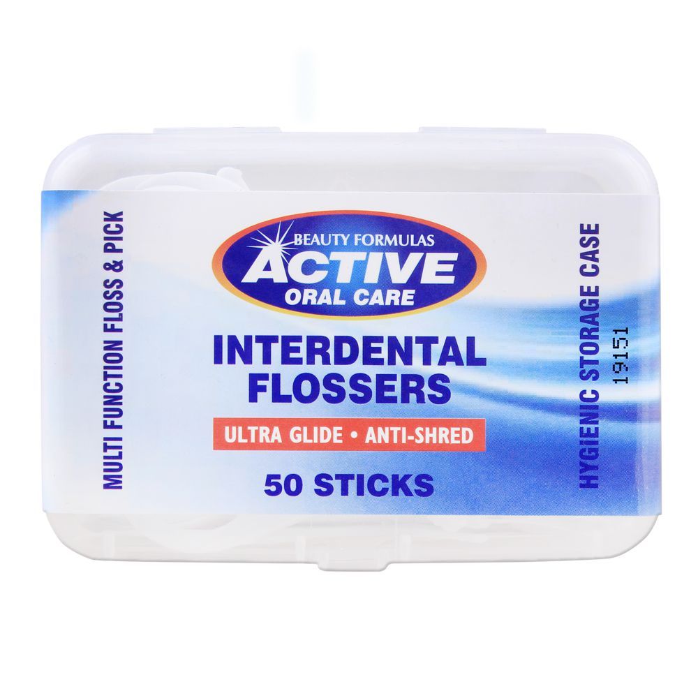 Beauty Formulas Active Ultra Glide & Anti Shred Interdental Flossers 50S