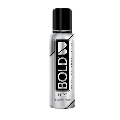 Bold Pure Perfume Body Spray 120ml For Men & Women – Long Lasting Fresh Fragrance Body Spray, Premium Deodorant Spray, Clean 