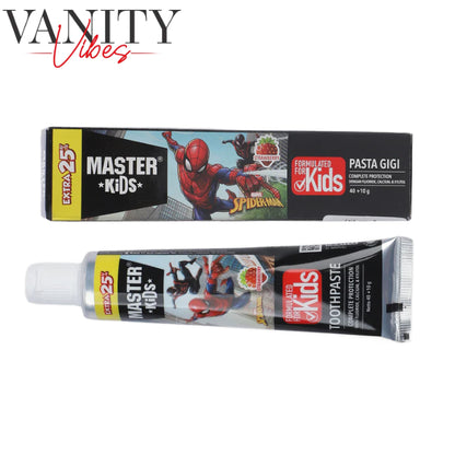 Master Kids Spider Man Strawberry Tooth Paste 40+ 10g