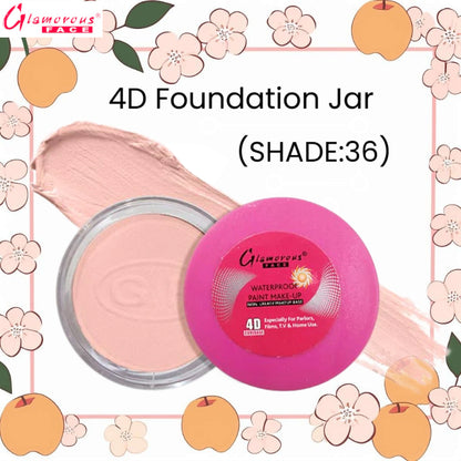 Glamorous Face 4D Foundation Jar (Shade:36)