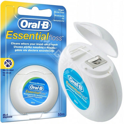OralB Oral-B Essential Floss dental floss unwaxed 50m