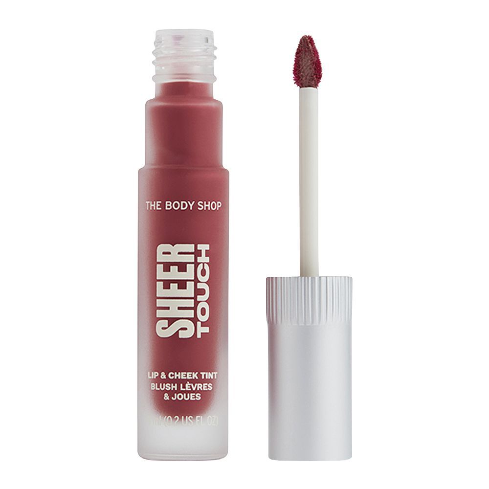 Sheer Touch Lip & Cheek Tint 8ml (Shade Brave) Natural & Lightweight Color for Lips & Cheeks