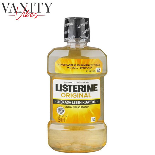 Listerine Original Mouthwash 250ml Powerful Germ Protection & Fresh Breath