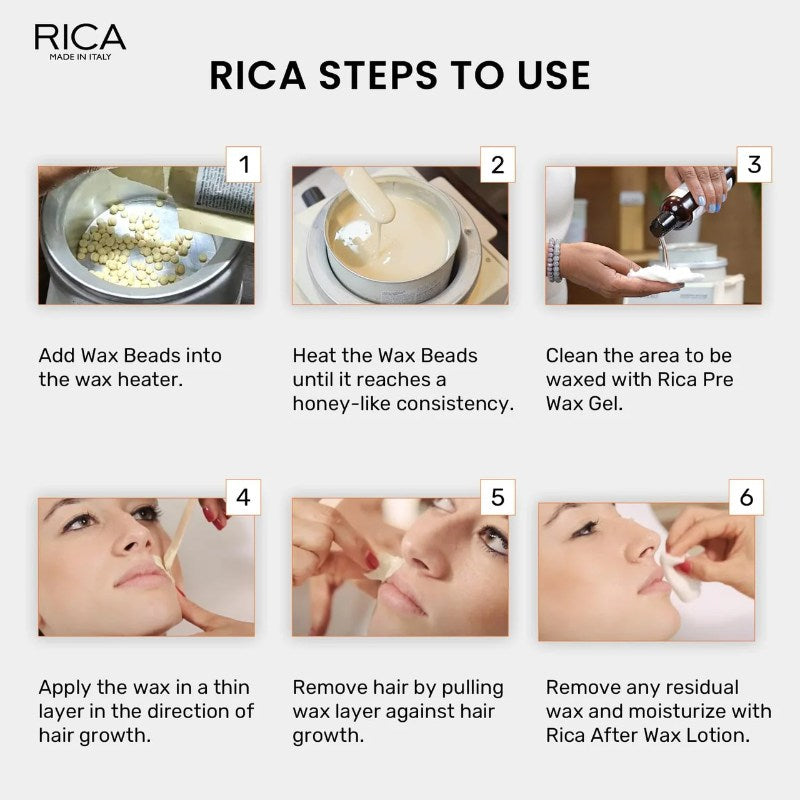 Rica Black Brazilian Wax Beads-150g