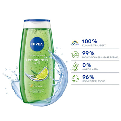 Nivea Lemongrass & Oil Shower Gel 250ml