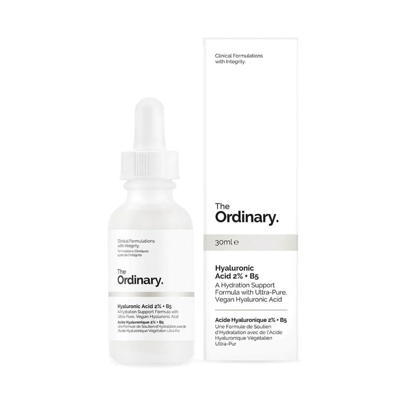 The Ordinary Hyaluronic Acid 2% + B5 Serum 30 ml Deep Hydration & Skin Moisturizing (K Beauty)
