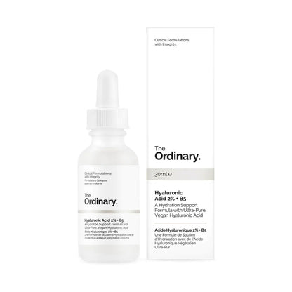 The Ordinary Hyaluronic Acid 2% + B5 Serum 30 ml Deep Hydration & Skin Moisturizing (K Beauty)
