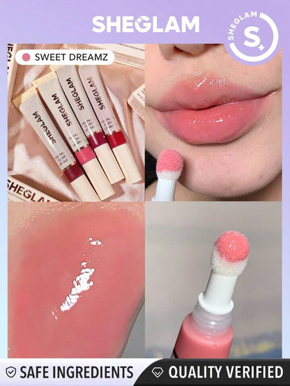 She Glam Sheglam POUT PILLOW CUSHION LIP GLOSS Sweet Dreamz