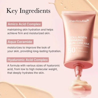 Medicube Collagen Firming Sun Cream 50+SPF PA++++ 50ml