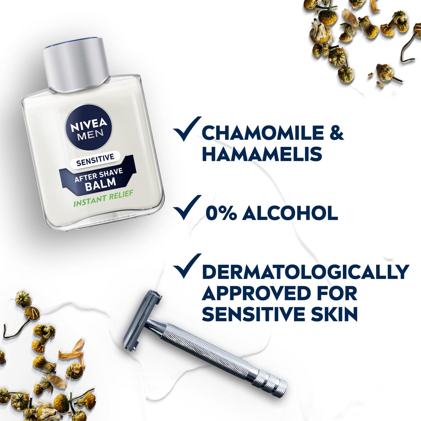 Nivea Men Sensitive After Shave Balm Instant Relief 100ml