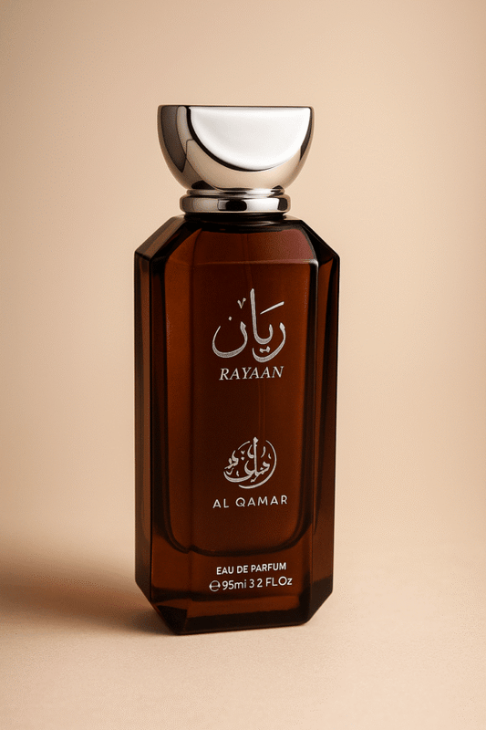 Al Qamar Rayaan Eau de Parfum 95ml - Long Lasting Luxury Arabic Fragrance for Men & Women, Rich Elegant Scent