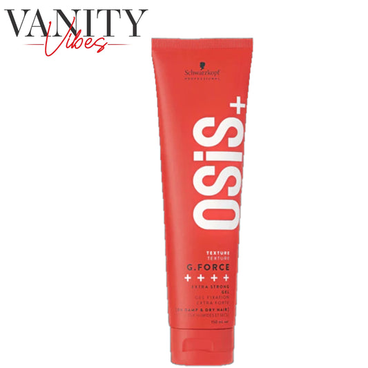 Schwarzkopf Osis+ G. Force Strong Hold Gel 150ml Long-Lasting Styling & Firm Hold