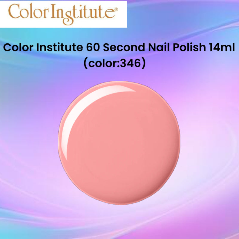Color Institute 60 Second Nail Polish 14ml (color:346)