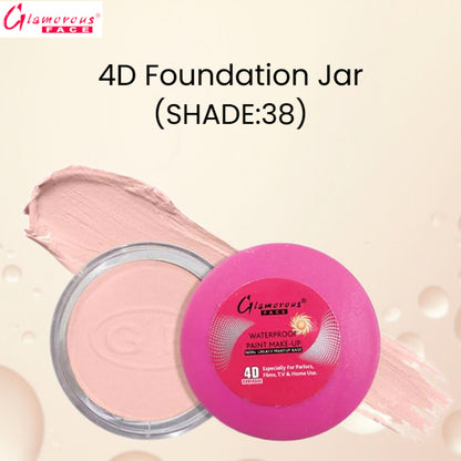 Glamorous Face 4D Foundation Jar (Shade:38)