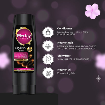 Meclay London Lustrous Shine Conditioner 350ml