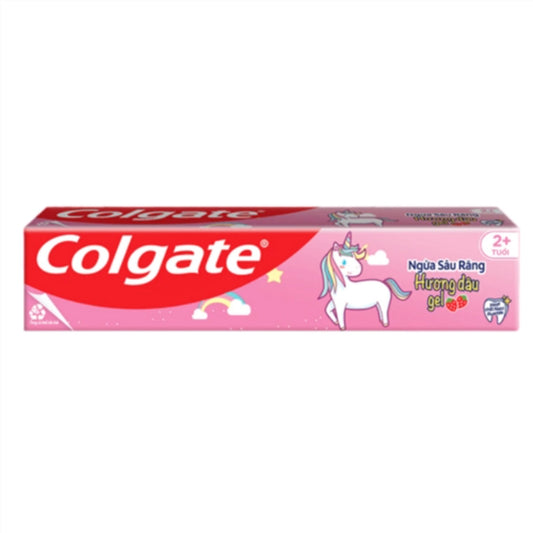 Colgate Ngua Sau Rang Hurong Dau Gel 2+ Unicorn Toothpaste 40g Gentle Cavity Protection for Kids
