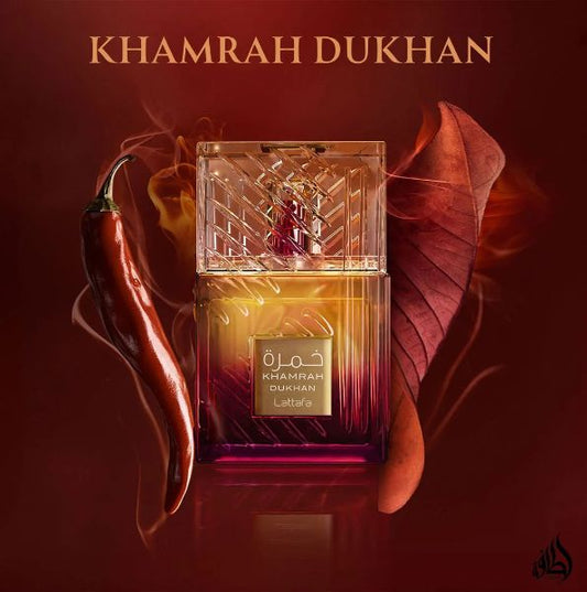 Lattafa Khamrah Dukhan Eau de Parfum 100ml - Original New 2025 Unisex Arabic Perfume