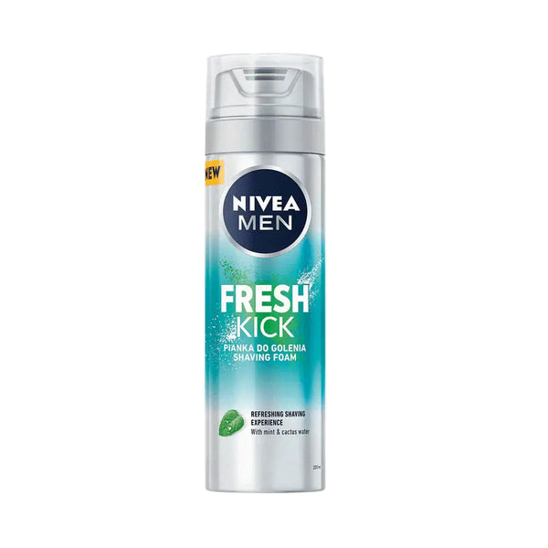 Nivea Men Fresh Kick Shaving Foam 200ml