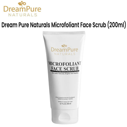 Dream Pure Naturals Microfoliant Face Scrub (200ml)