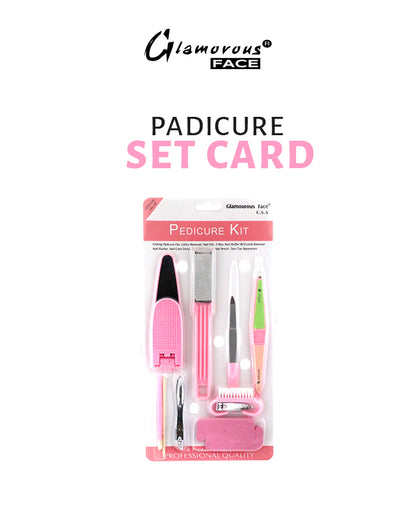 Glamorous Face Pedicure Set
