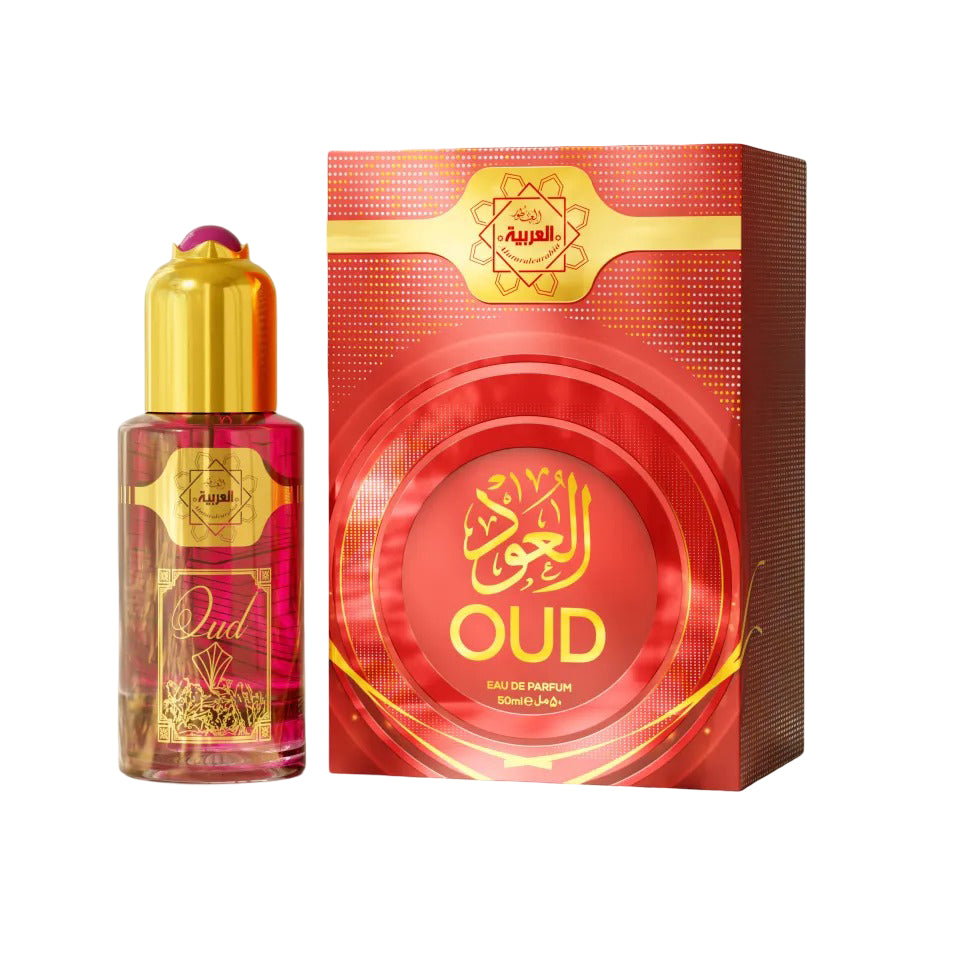 Al Arabia Al Oud Eau De Parfum 50ml – Long Lasting Luxury Arabic Oud Fragrance for Men & Women, Rich & Elegant Scent