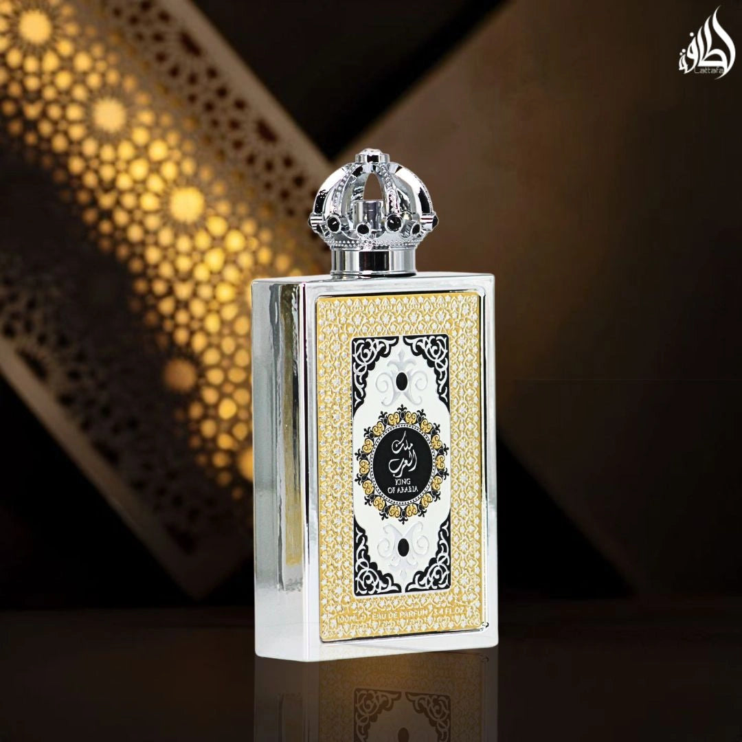 Lattafa Pride King of Arabia Eau de Parfum 100ml - Original Long-Lasting Bold Perfume for Men