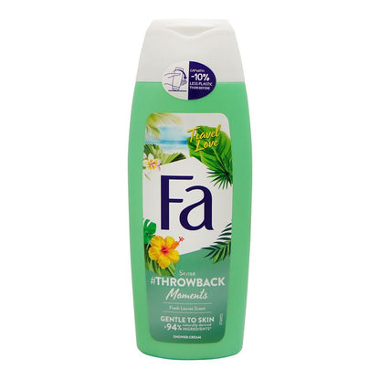 Fa Sense #Throwback Fresh Leaves Scent Shower Cream 250ml – Long Lasting Refreshing Fragrance