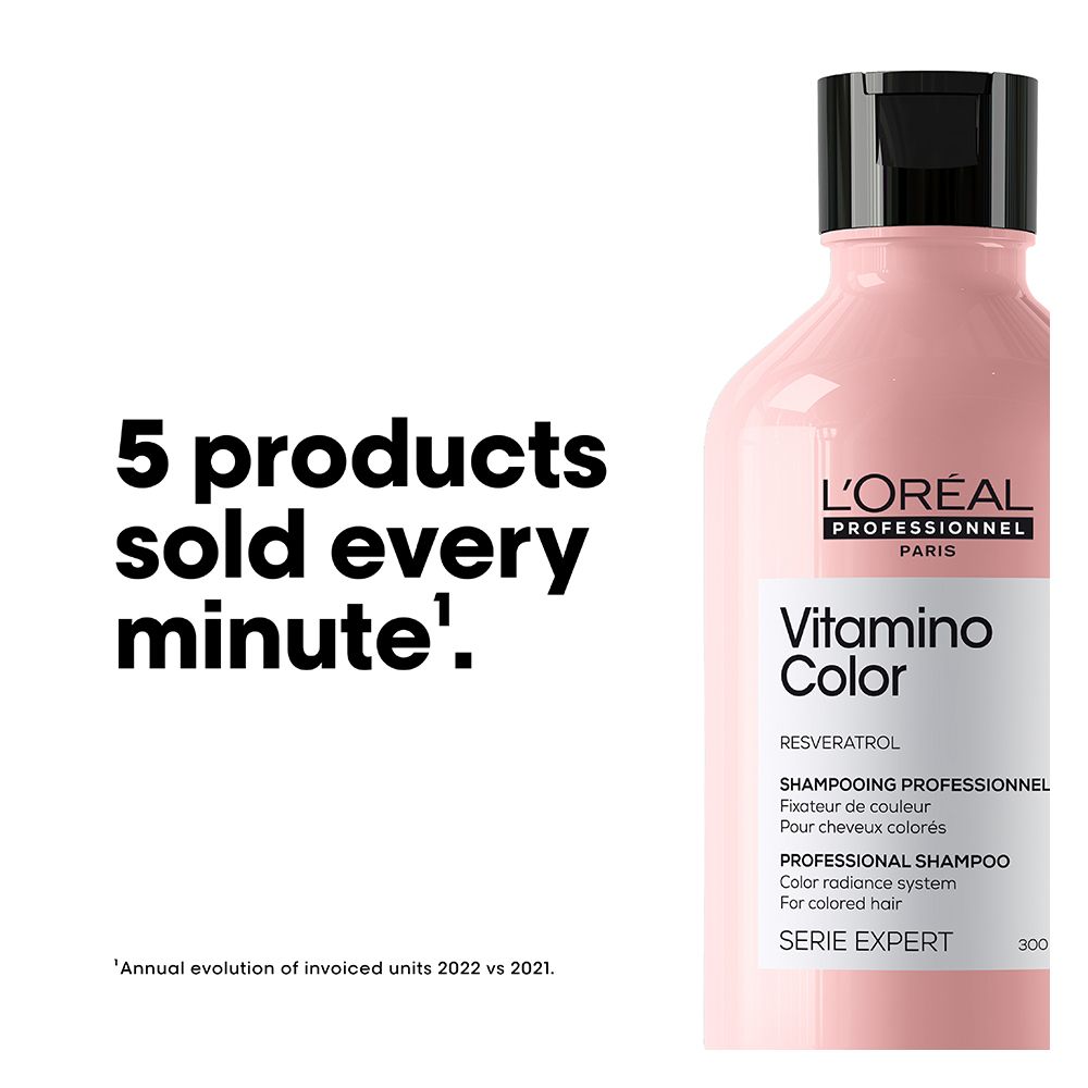 Loreal Professionnel Serie Expert Vitamino Shampoo 300ml - For Color Treated Hair