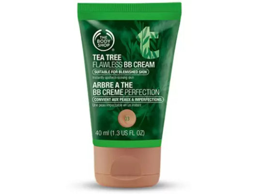 The Body Shop Tea Tree Flawless BB Cream (Shade-03) (40ML)