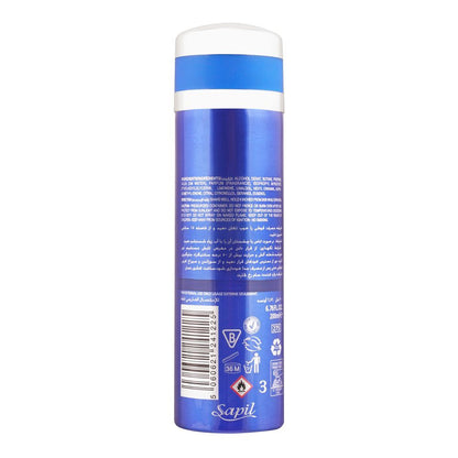 Sapil Nice Feeling Blue Body Spray for Men 200ml - Long Lasting Fresh Masculine Fragrance Deodorant Spray with All Day Odor P