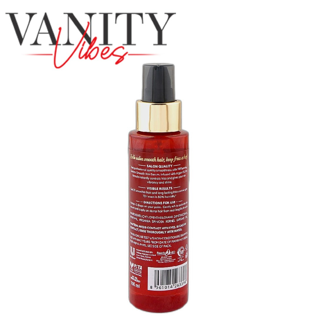 Tresemme Keratin Smooth Keratin + Argan Oil Anti-Frizz Hair Serum, For All Types Of Hair-100ml