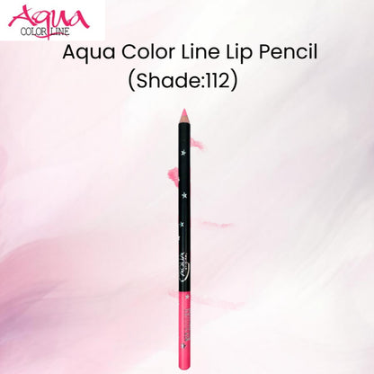 Aqua Color Line Lip Pencil (Shade:112)