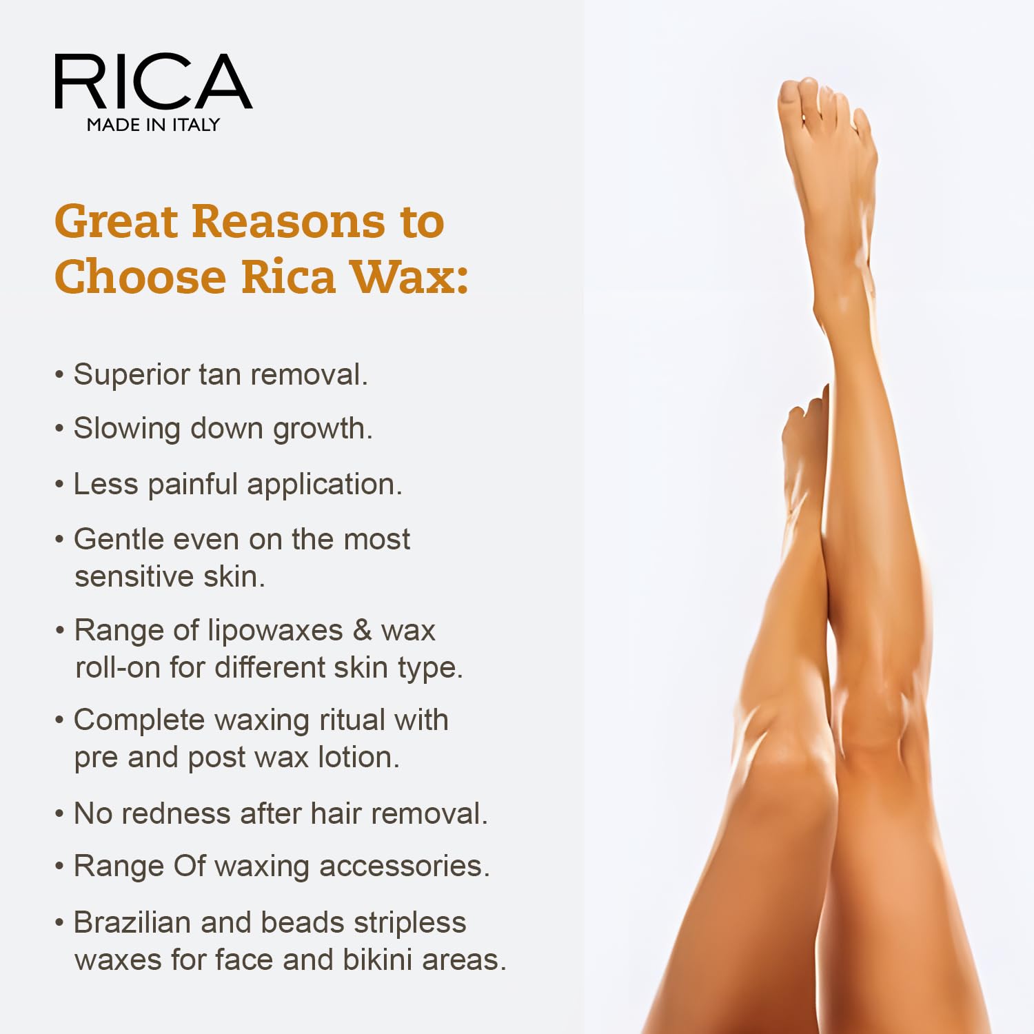 Rica Strawberry Combination Skin Roll on Wax Refill - 100 ML