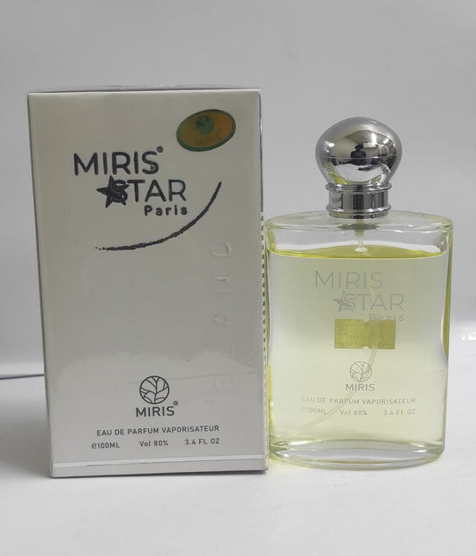 Aris Perfumes Miris Star Paris Blanc EDP 100ml Perfume Spray (unisex)