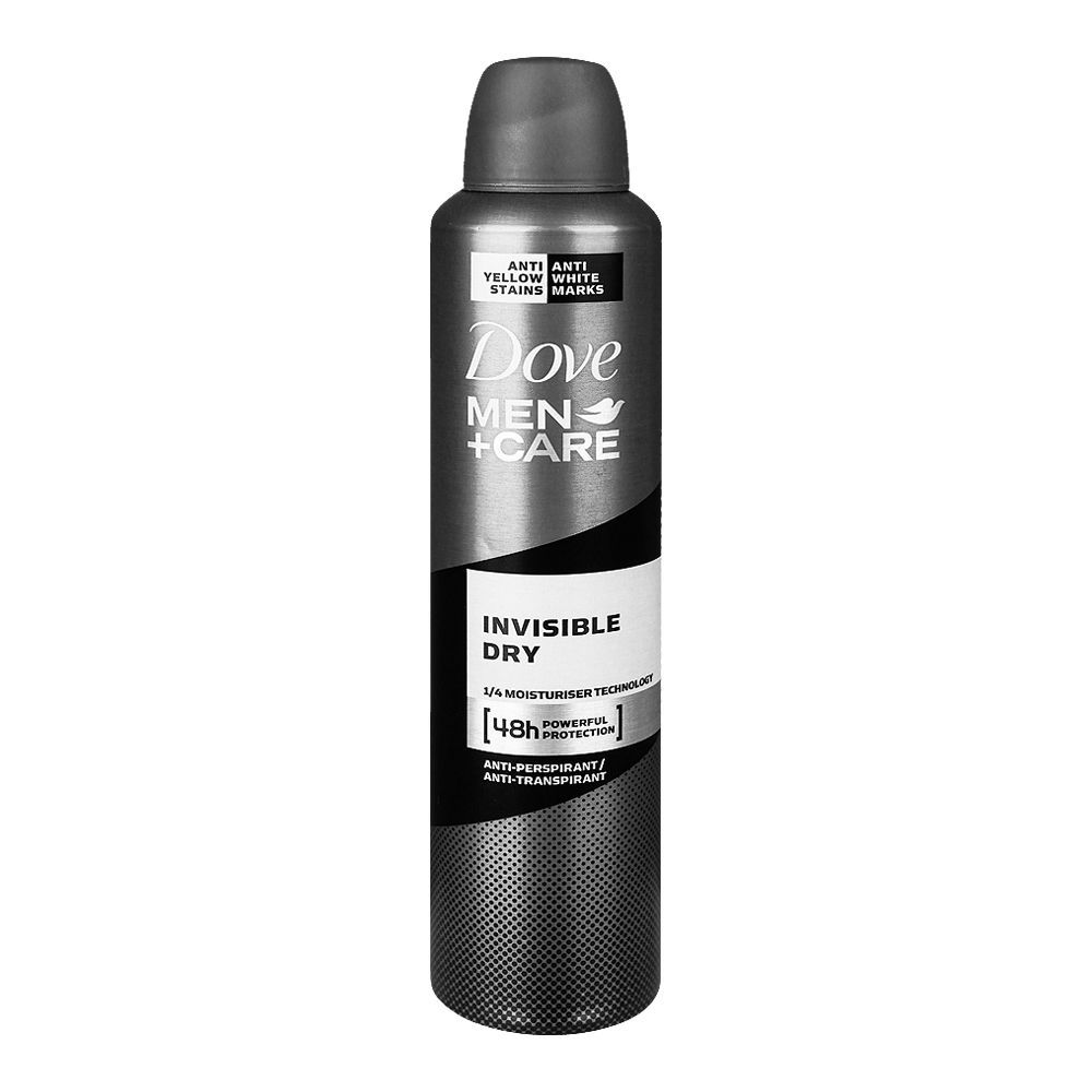 Dove Men+Care Invisible Dry Anti-Perspirant Deodorant Spray for Men 250ml