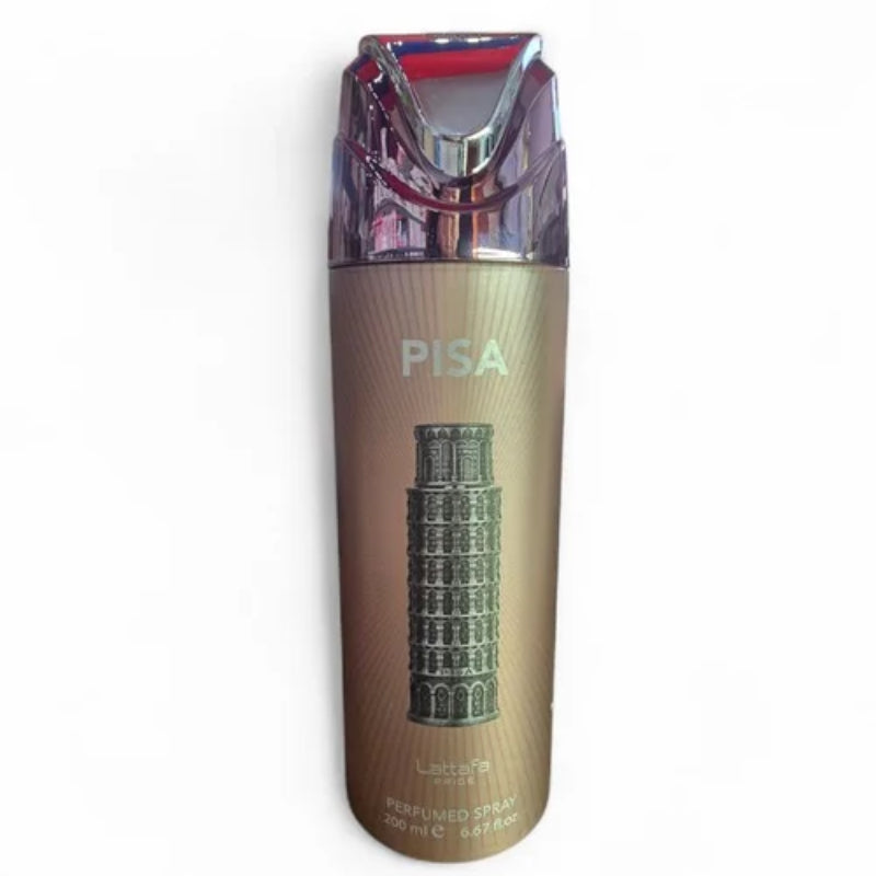 Pisa Lattafa Pride Perfumed Spray 200ml - Long Lasting Bold Masculine Fragrance for Men