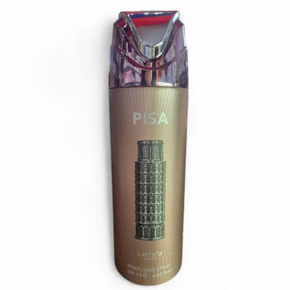 Pisa Lattafa Pride Perfumed Spray 200ml - Long Lasting Bold Masculine Fragrance for Men