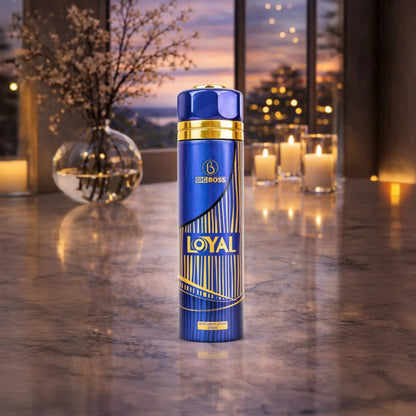 BigBoss Big Boss Loyal Perfumed Spray 250ml - Long Lasting Body Mist for Men & Women, Fresh & Confident Daily Fragrance