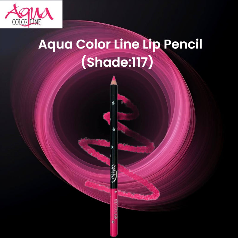 Aqua Color Line Lip Pencil (Shade:117)
