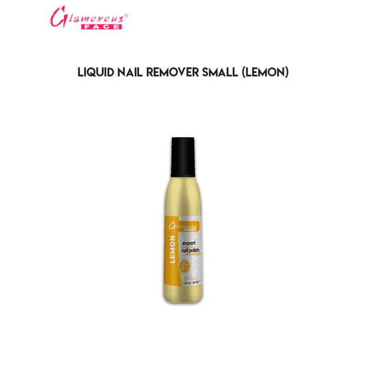 Glamorous Face Liquid Nail Remover Small 75ml (LEMON)