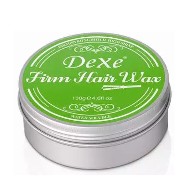 DEXE Firm Hair Wax Strong Hold 130 g Long-Lasting Hold & Defined Hairstyle (Green)