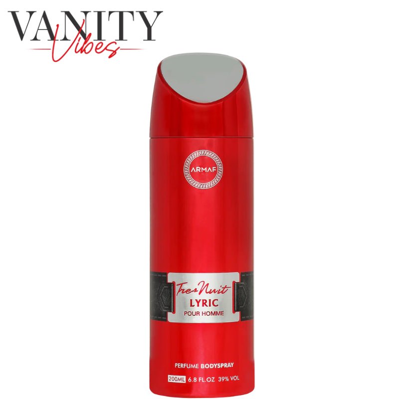Armaf Tres Nuit Lyric Perfume Body Spray For Men 200ML