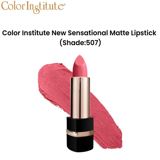 Color Institute New Sensational Matte Lipstick (Shade:507)
