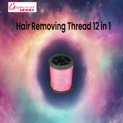 Glamorous Face Hair Removing Thread 12 in 1