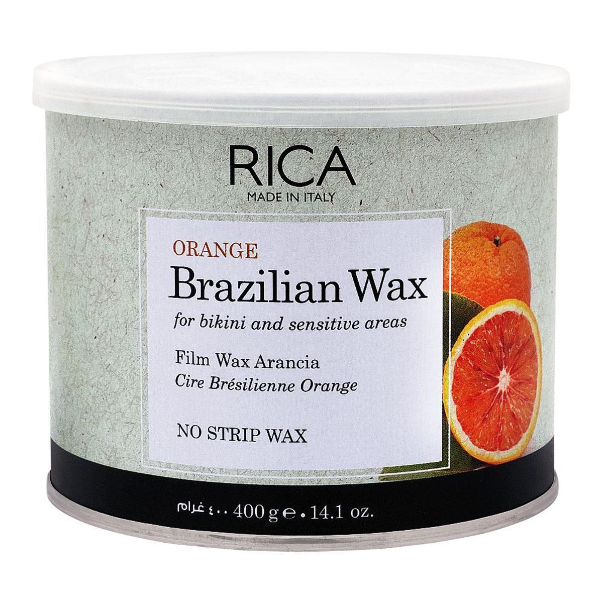 Rica Orange Brazilian Wax For Bikni and Sensitive Areas 400ml