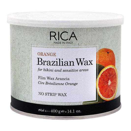 Rica Orange Brazilian Wax For Bikni and Sensitive Areas 400ml