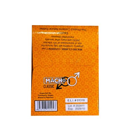 INNO Macho Classic Condoms Pack of 3 Ultra Thin