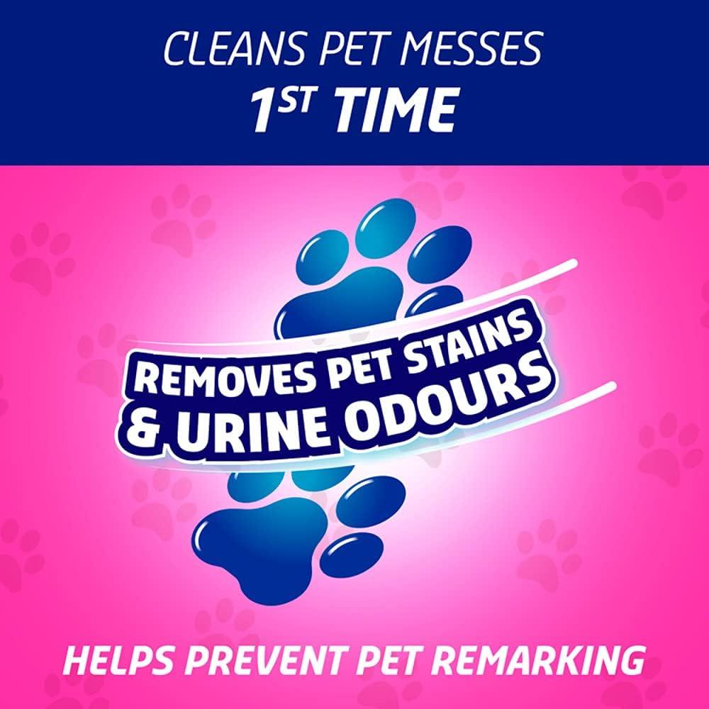 Vanish Pet Expert Carpet Care Spray 500ml Removes Pet Stains & Odors First Time