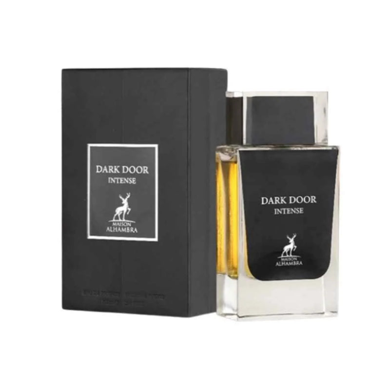 Dark Door Intense Eau De Parfum 100ml by Maison Alhambra for Men Long-Lasting Bold & Masculine Fragrance
