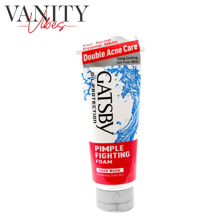 Gatsby Pimple Fighting Foam Face Wash 120g